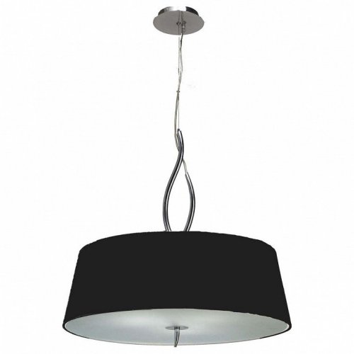 Подвесная люстра Mantra Ninette Chrome - Black Shade 1912