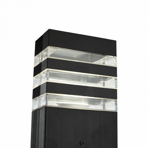 Светильник садово-парковый Feron.ONE DH0808-P, столб,  GU10 220-240V, черный пластик