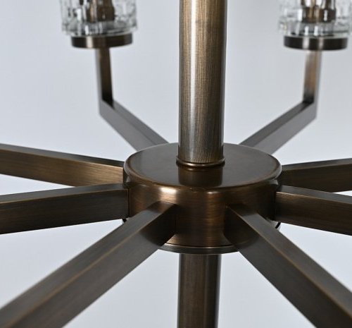 Подвесная люстра DeLight Collection BRWL7055 DLCH01 vintage brass