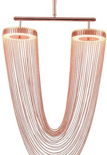 Потолочная люстра Otero 8608P copper