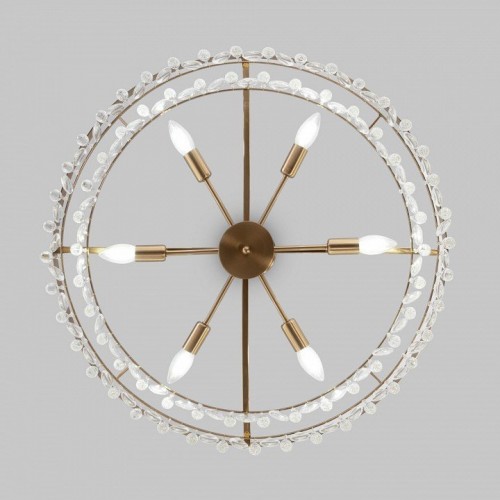 Люстра на штанге Eurosvet Sophie 60165/6 латунь