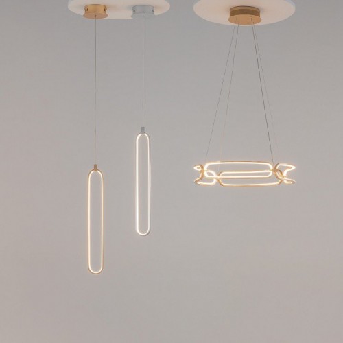 Подвесной светодиодный светильник Maytoni Chain MOD017PL-L50MG