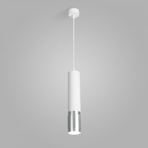 Подвесной светильник Elektrostandard DLN108 GU10 белый/серебро 4690389148668 Подвесной светильник Elektrostandard DLN108 GU10 белый/серебро 4690389148668