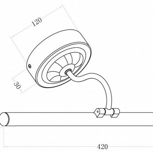 Подсветка для картин Maytoni Oculus MIR014WL-L9G3K