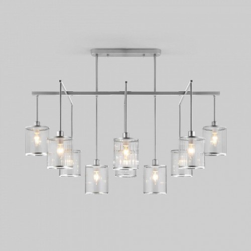 Потолочная люстра Eurosvet Inari 60144/10 хром Потолочная люстра Eurosvet Inari 60144/10 хром