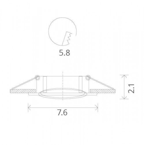 Точечный встраиваемый светильник Arte Lamp Basic A2103PL-1WH Точечный встраиваемый светильник Arte Lamp Basic A2103PL-1WH