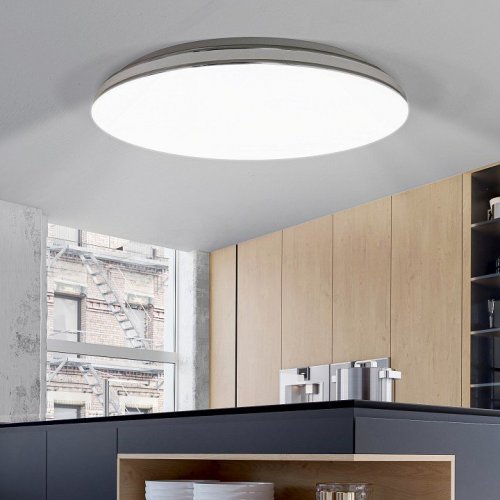 Потолочный светодиодный светильник ЭРА Классик без ДУ SPB-6-70 Chrome1 Б0051086