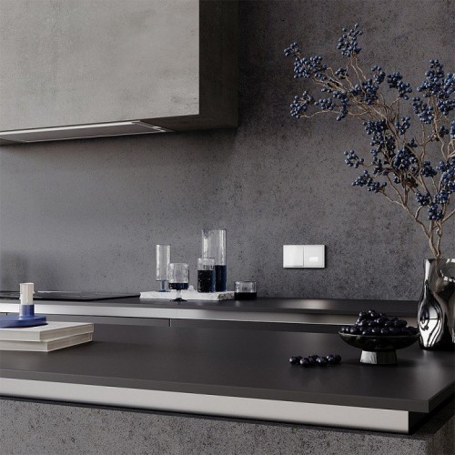 Заглушка для поста с подсветкой, без рамки Voltum S70 VLS070601