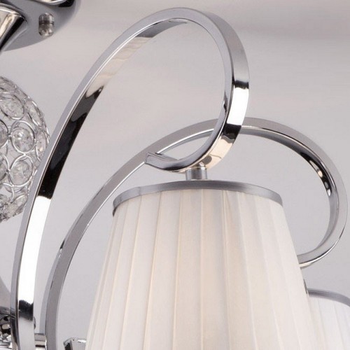 Потолочная люстра Eurosvet Tessa 60088/5 хром Потолочная люстра Eurosvet Tessa 60088/5 хром