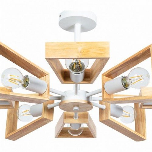 Потолочная люстра Arte Lamp Brussels A8030PL-8WH