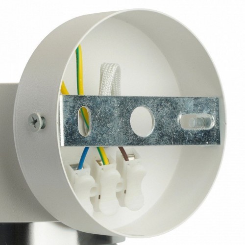 Светильник  настенный Feron HL4598  Barrel DUET 12W, 230V,GX53, белый + хром IP20