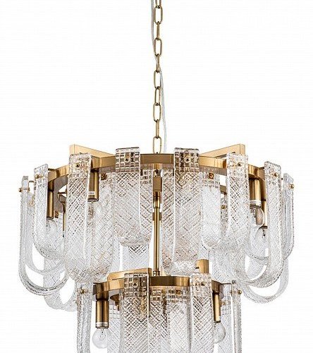 Подвесная люстра Indigo Brina 12027/12P Brass
