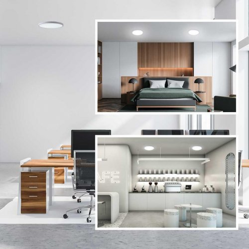 Потолочный светодиодный светильник Apeyron Spin 18-135 Потолочный светодиодный светильник Apeyron Spin 18-135