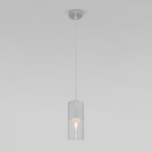 Подвесной светильник Eurosvet Hosk 50233/1 серебро Подвесной светильник Eurosvet Hosk 50233/1 серебро