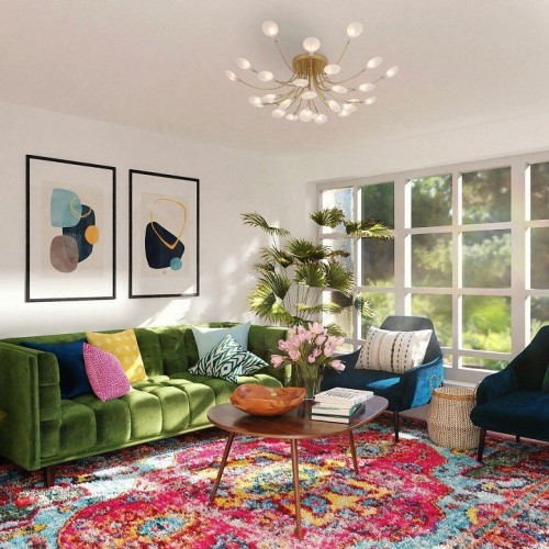 Потолочная люстра F-promo Skein 4197-28C Потолочная люстра F-promo Skein 4197-28C