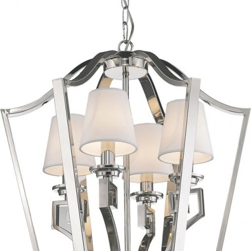 Подвесная люстра DeLight Collection Presidential KM0701P-4 nickel