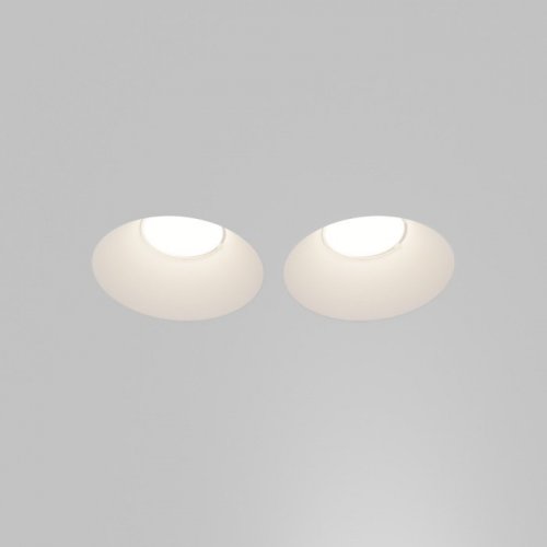 Точечный светильник Maytoni Gyps Modern DL129-GU10-02-W