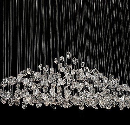 Подвесная люстра Newport VERONA 8230/140 С oval white clear