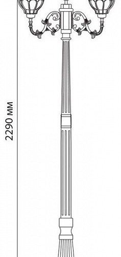 Садово-парковый светильник Feron PL3808 11385 Садово-парковый светильник Feron PL3808 11385