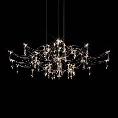Подвесная люстра Loft it Mira 10587/1000 Silver Asfour
