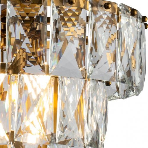 Подвесная люстра DeLight Collection Amazone KG1113P-7 brass/clear Подвесная люстра DeLight Collection Amazone KG1113P-7 brass/clear