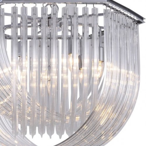 Подвесная люстра DeLight Collection Murano Glass KR0116P-7L/A chrome