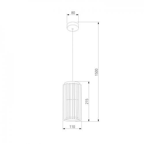 Уличный светильник подвесной Entero 35189/H черный