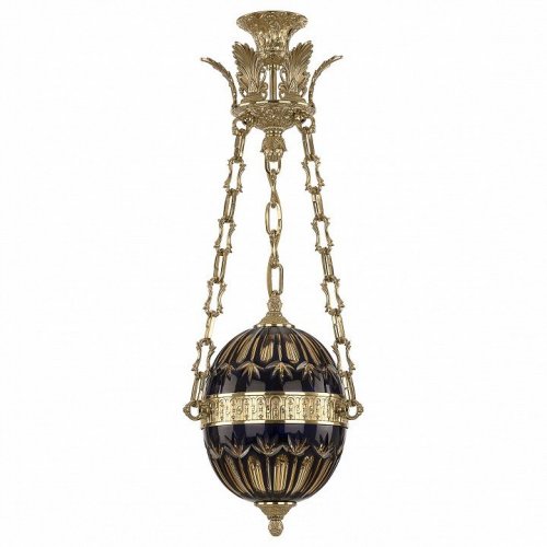 Подвесной светильник Bohemia Ivele 71000P/20 G Amber-Blue/H-1I Y8