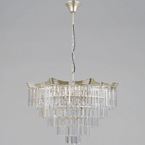 Подвесная люстра Illumico IL3575-8+4PSQ-24 GD LYRA