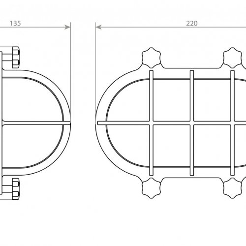 Настенный уличный светильник Covali WL-50126