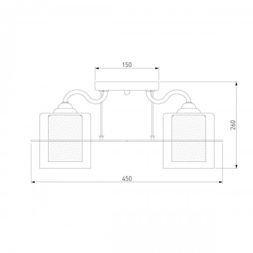 Потолочная люстра Eurosvet Darcy 30160/3 хром
