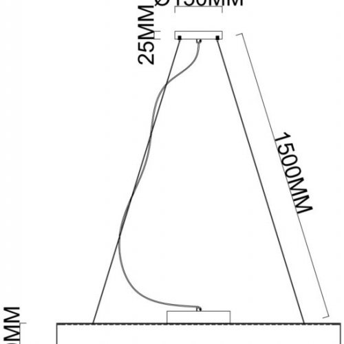 Подвесной светильник Wertmark Edera WE510.02.723