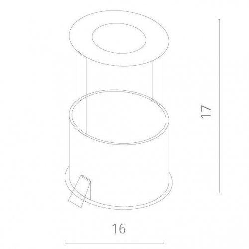 Светодиодный спот Arte Lamp Track Lights A3120PL-1WH
