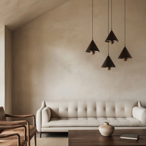 Подвесной светильник Marg C1341/40 Matt white/White Marble