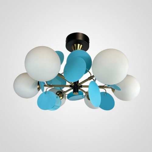 Потолочная люстра ImperiumLoft matisse-blue01