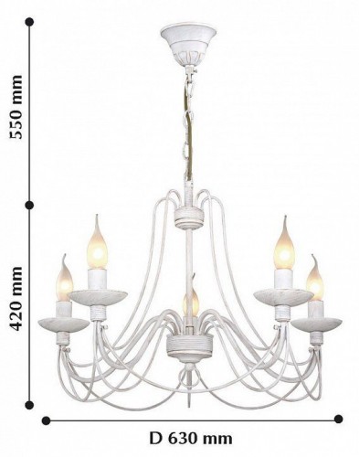 Подвесная люстра F-Promo Chateau 2164-5P