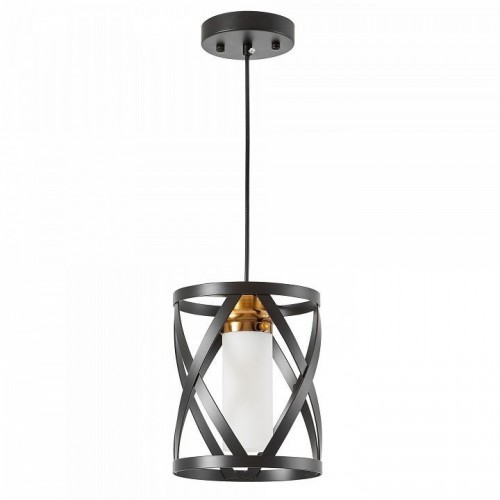 Подвесной светильник Lumina Deco Astila LDP 1242-1 BK+MD Подвесной светильник Lumina Deco Astila LDP 1242-1 BK+MD