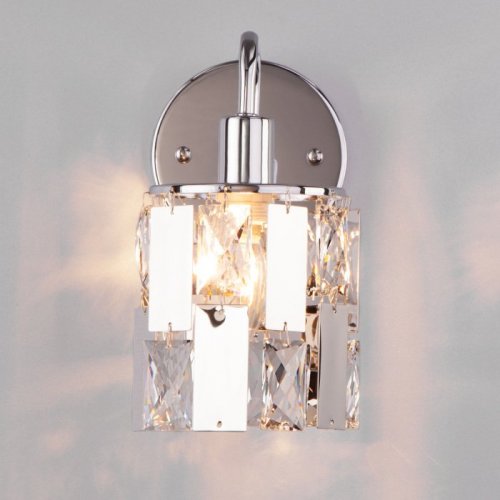 Бра Eurosvet Scoppio 10101/1 хром/прозрачный хрусталь Strotskis Бра Eurosvet Scoppio 10101/1 хром/прозрачный хрусталь Strotskis