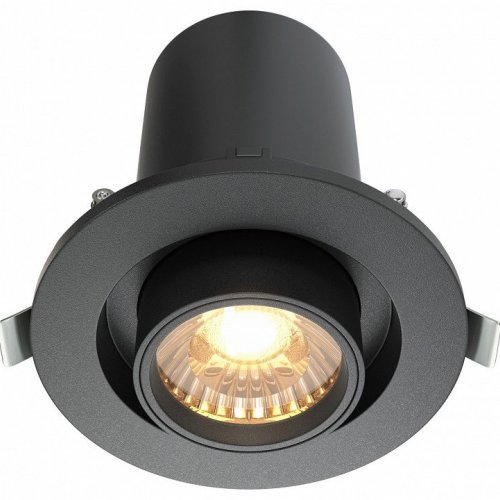 Встраиваемый светодиодный спот Maytoni Technical Hidden DL045-01-10W3K-B Встраиваемый светодиодный спот Maytoni Technical Hidden DL045-01-10W3K-B