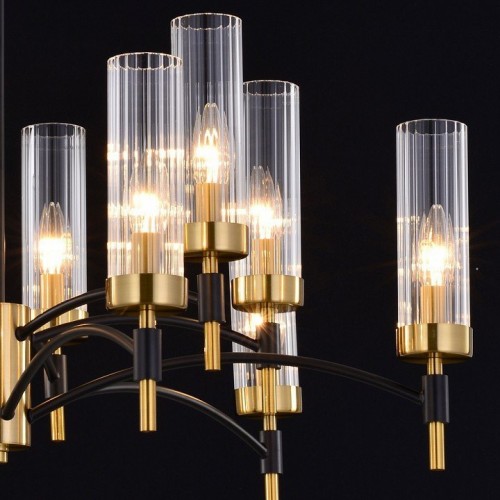 Потолочный светильник ILLUMICO IL5177-6+6PLS-29 BRASS TUBO