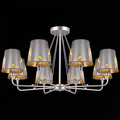 Подвесная люстра Illumico IL9407-8PSQ-29 CHS CR Подвесная люстра Illumico IL9407-8PSQ-29 CHS CR