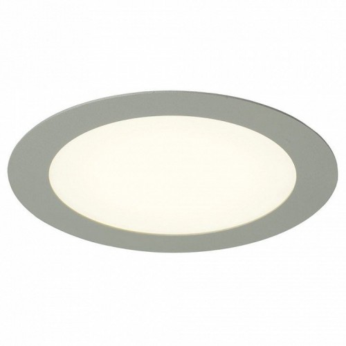 Светодиодный светильник Feron AL500 встраиваемый 12W 4000K серый 51612