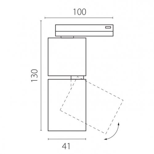Трековый светильник Volta CCT 227016 Трековый светильник Volta CCT 227016