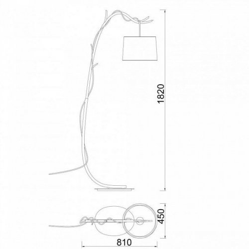 Торшер Mantra Sabina 6182 Торшер Mantra Sabina 6182