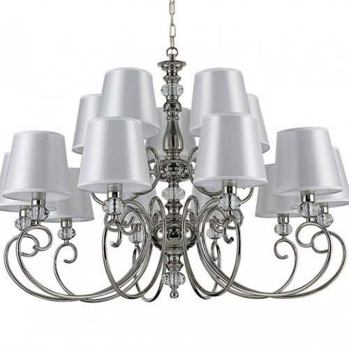 Подвесная люстра 1200 1210+5/C nickel Подвесная люстра 1200 1210+5/C nickel