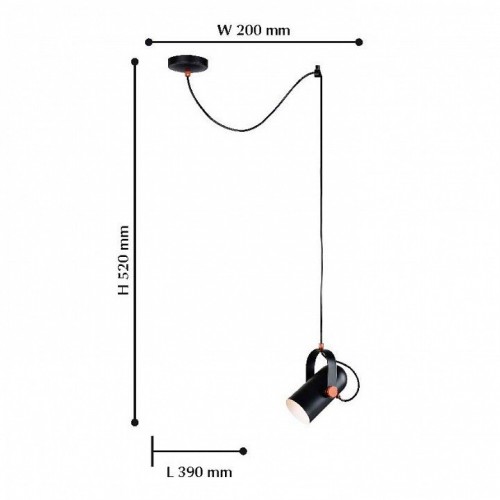 Подвесной светильник Favourite Ampolla 2007-1P Подвесной светильник Favourite Ampolla 2007-1P
