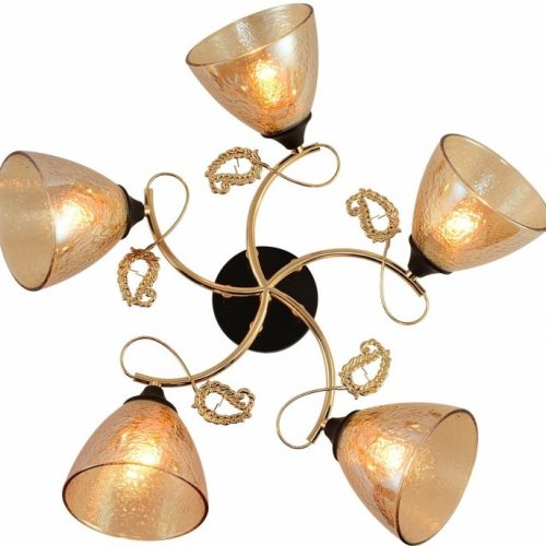 Потолочная люстра Reluce 01321-0.3-05 FGD+BK Потолочная люстра Reluce 01321-0.3-05 FGD+BK