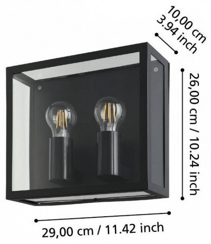 Уличный настенный светильник Eglo Alamonte 1 900698