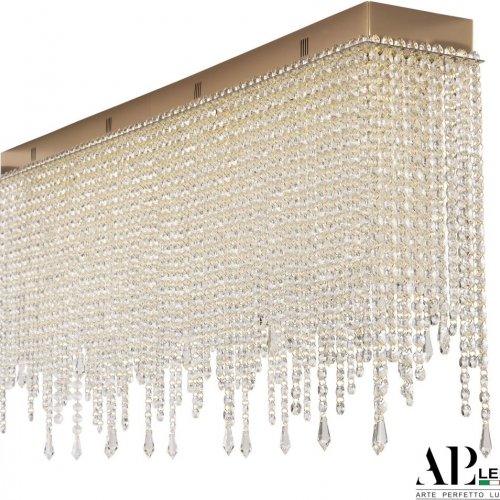 Потолочная люстра APL LED Sicilia SH512.2.100.G.Gd.E14