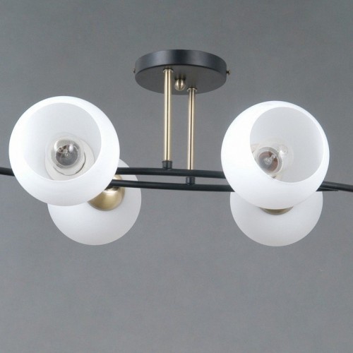 Светильник потолочный Illumico IL0798-6CSQ-25 BK AB TRENTO